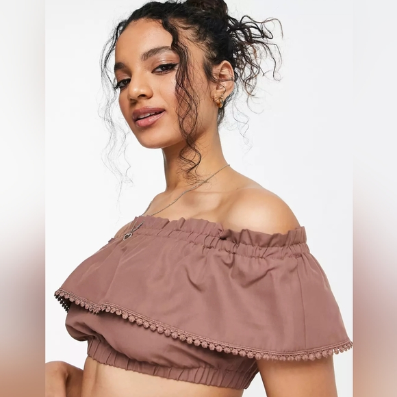 2 Piece Ruffle Shorts & Crop Top Beach Set - Picture 12 of 16